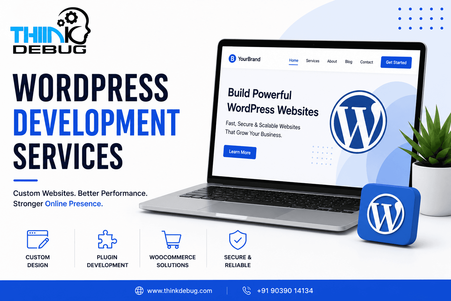 WordPress Development Services Build Fast, Secure, and Scalable Business Websites